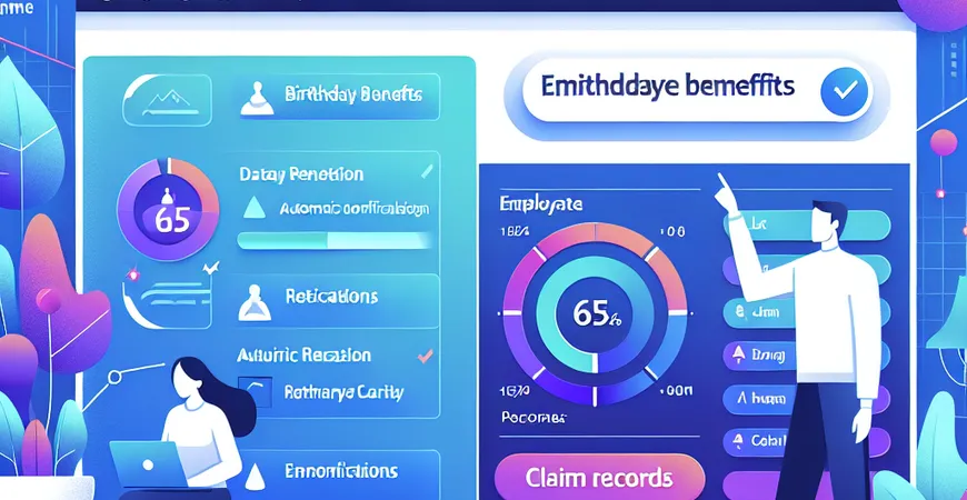 HRM 系统如何设置员工生日福利？自动推送与领取记录